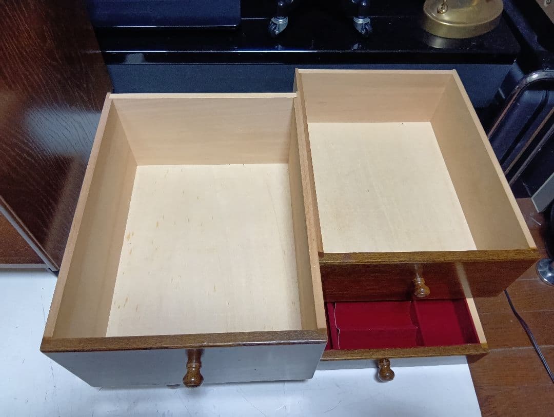 希少 廃盤 パリの雑貨屋 サイドチェスト ジュエリー キャスター ボード