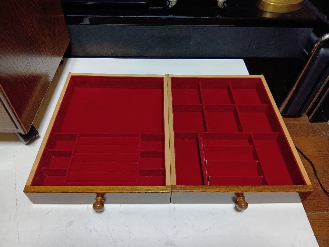 希少 廃盤 パリの雑貨屋 サイドチェスト ジュエリー キャスター ボード