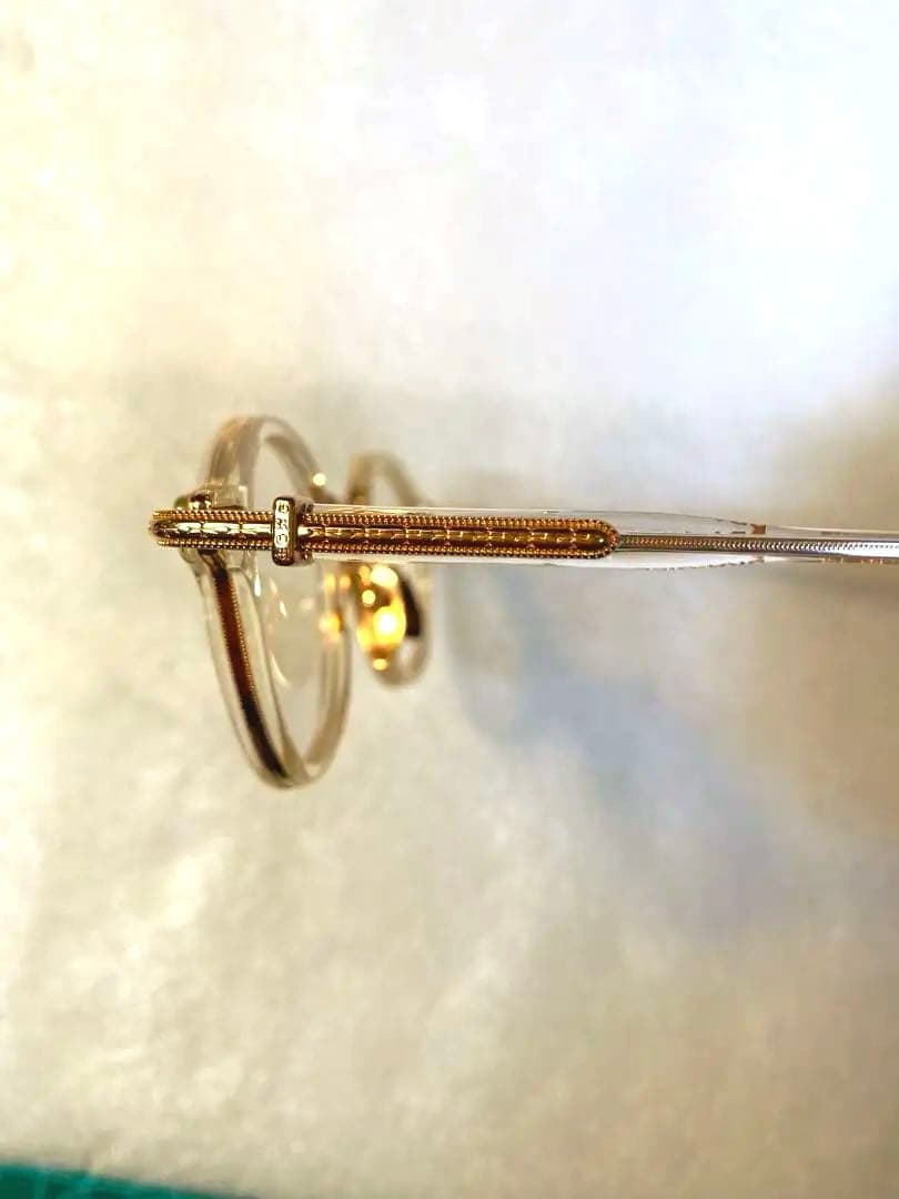 クロムハーツ　メガネ、度なし伊達メガネ( サングラスレンズや眼鏡取付可能 )。