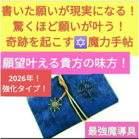 不可能が可能になる！ 書いた願いが現実に！ 座敷わらし 曰く付き 特級