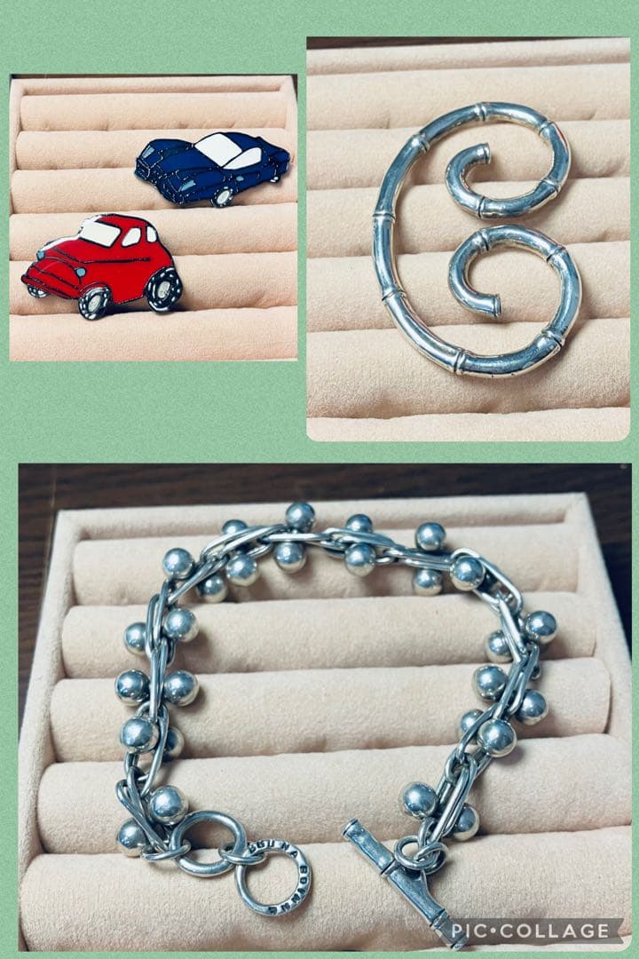 ブルーナボイン　ガリトラップ　竹ホルダー　ピンバッジ　アクセサリー