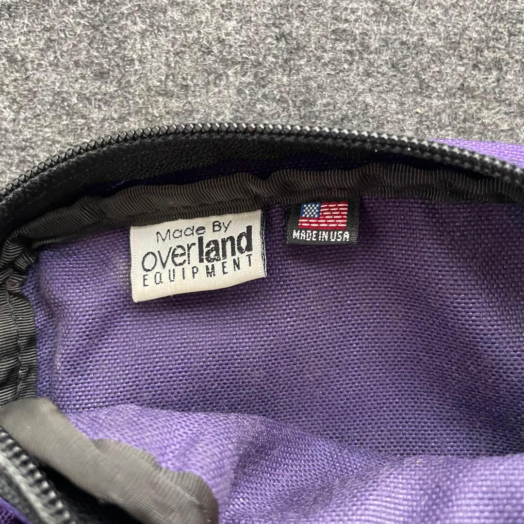 オーバーランド 旧タグ USA製 90s デイトリッパー ショルダーバッグ
