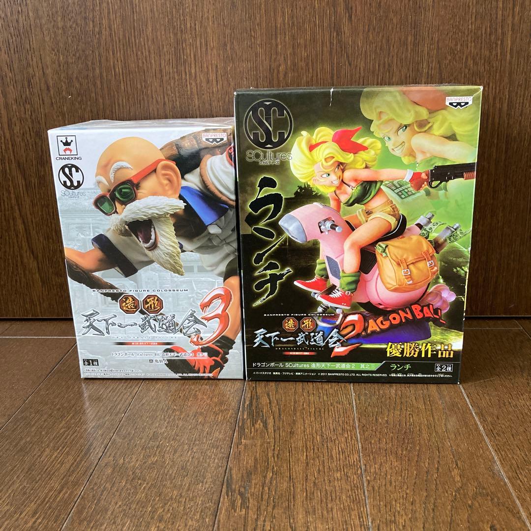 未開封　ドラゴンボール　フィギュア　造形天下一武道会　ランチ　亀仙人　セット売り
