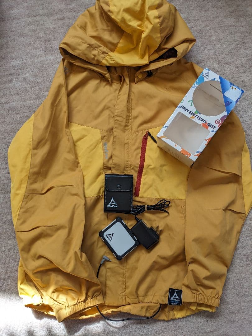 ワークマン windcore 空調服 8V ファン バッテリーセット 美品 - メルカリ