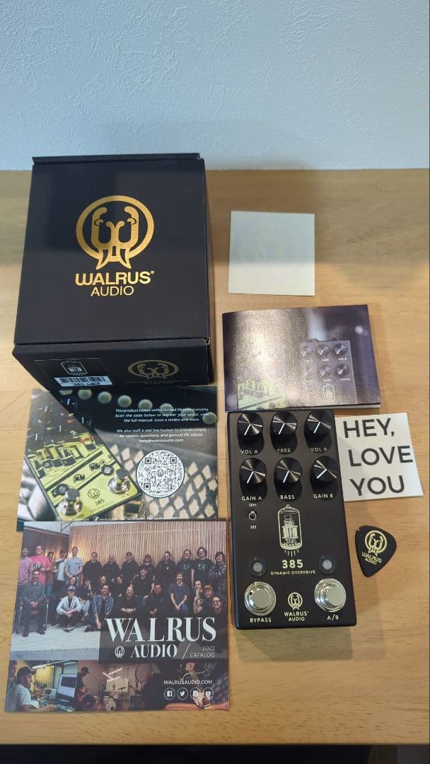 ギター walrus audio 385 overdrive mkii