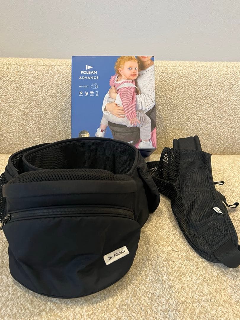 美品✨ポルバンアドバンス　ヒップシート シングルショルダー付きブラック 楽天市場】＼ポイント10倍／【正規店3年保証】【レビュー特典付き