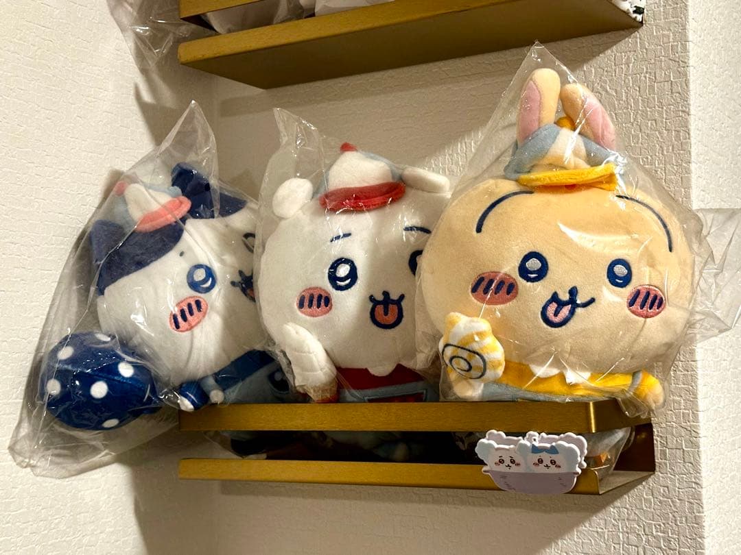 ちいかわ ワクワクゆうえんち ぬいぐるみS ちいかわ ハチワレ うさぎ 4