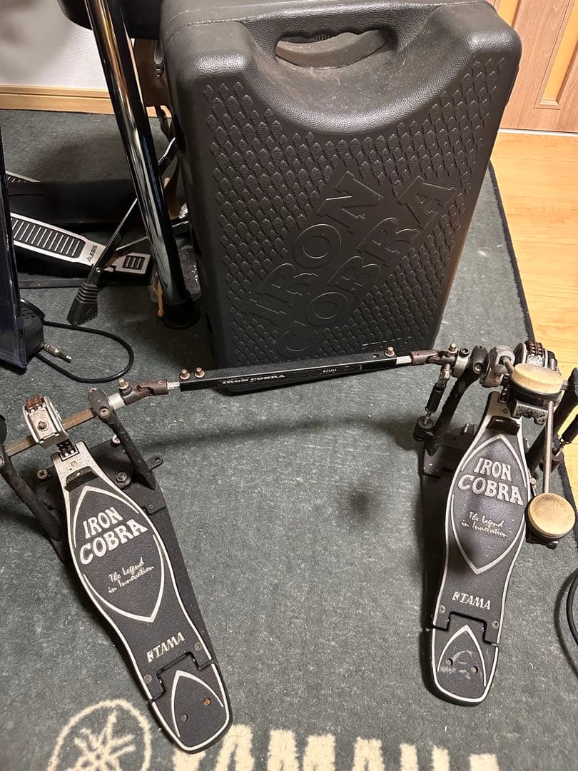 TAMA Iron Cobra HP900PTW ツインペダル ケース付