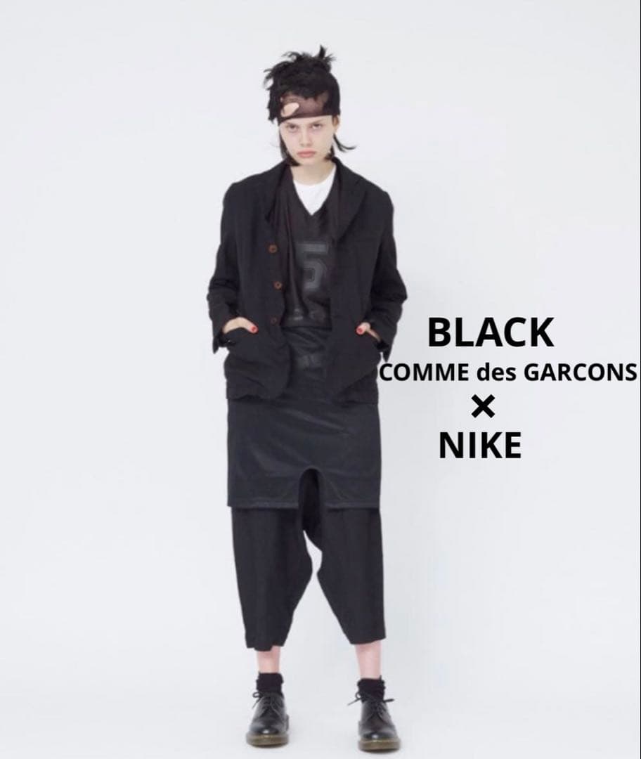 BLACK COMME des GARCONS NIKE メッシュ x Nike Air Flymesh Rejuven8 — Black – La Garçonne