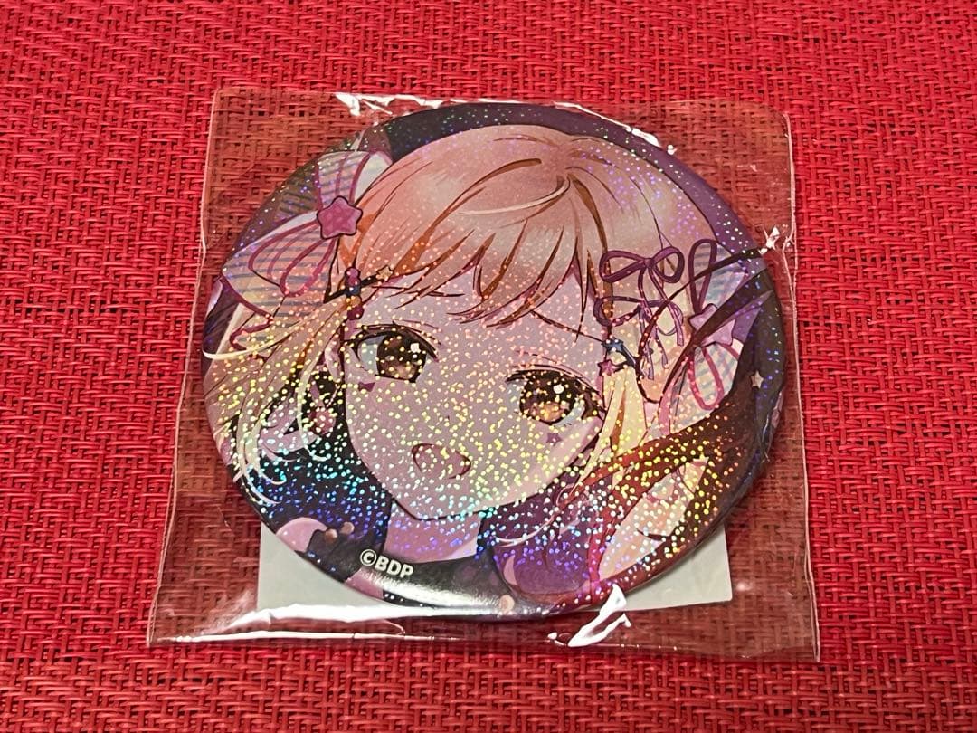 バンドリ 10th 缶バッジくじ ビッグホログラム缶バッジ 市ヶ谷有咲