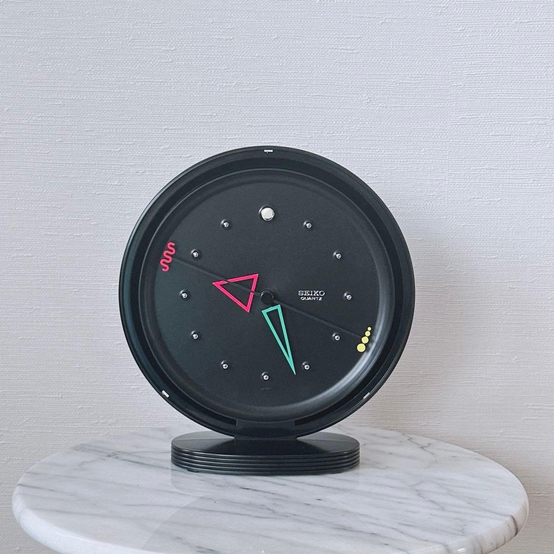 SEIKO ポストモダン　置時計