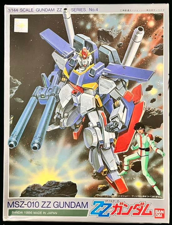 機動戦士ZZガンダム 1/144 旧キット ガンプラ - メルカリ