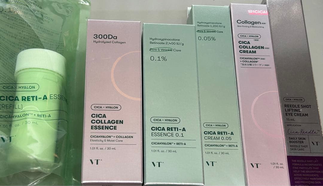 ＊6点セット＊ VT コラーゲン　レチノールエッセンス　リードル　クリーム