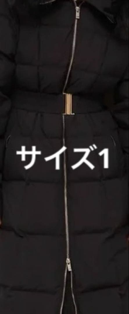 じら様　ダウンジャケット　BLK サイズ1