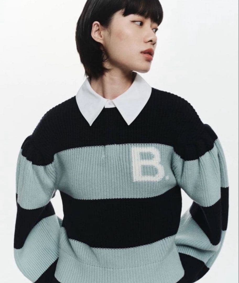 bibiy. B. POLO KNIT - メルカリ
