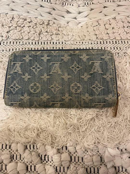 華　ヴィトン デニム　財布