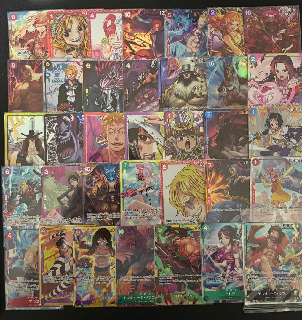 ワンピースカード パラレル シークレット まとめ売り 引退品