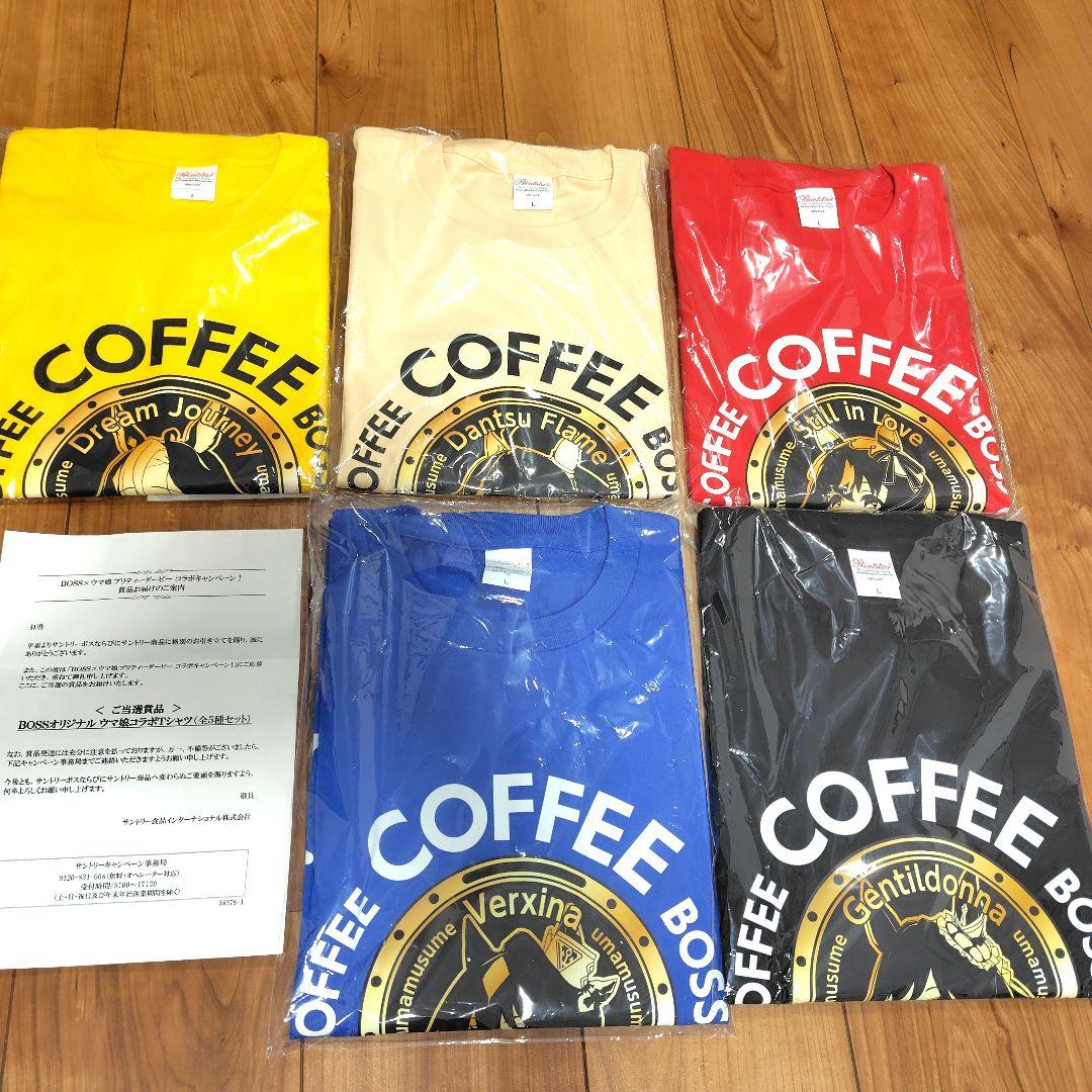 COFFEE BOSS Tシャツ 5枚セット