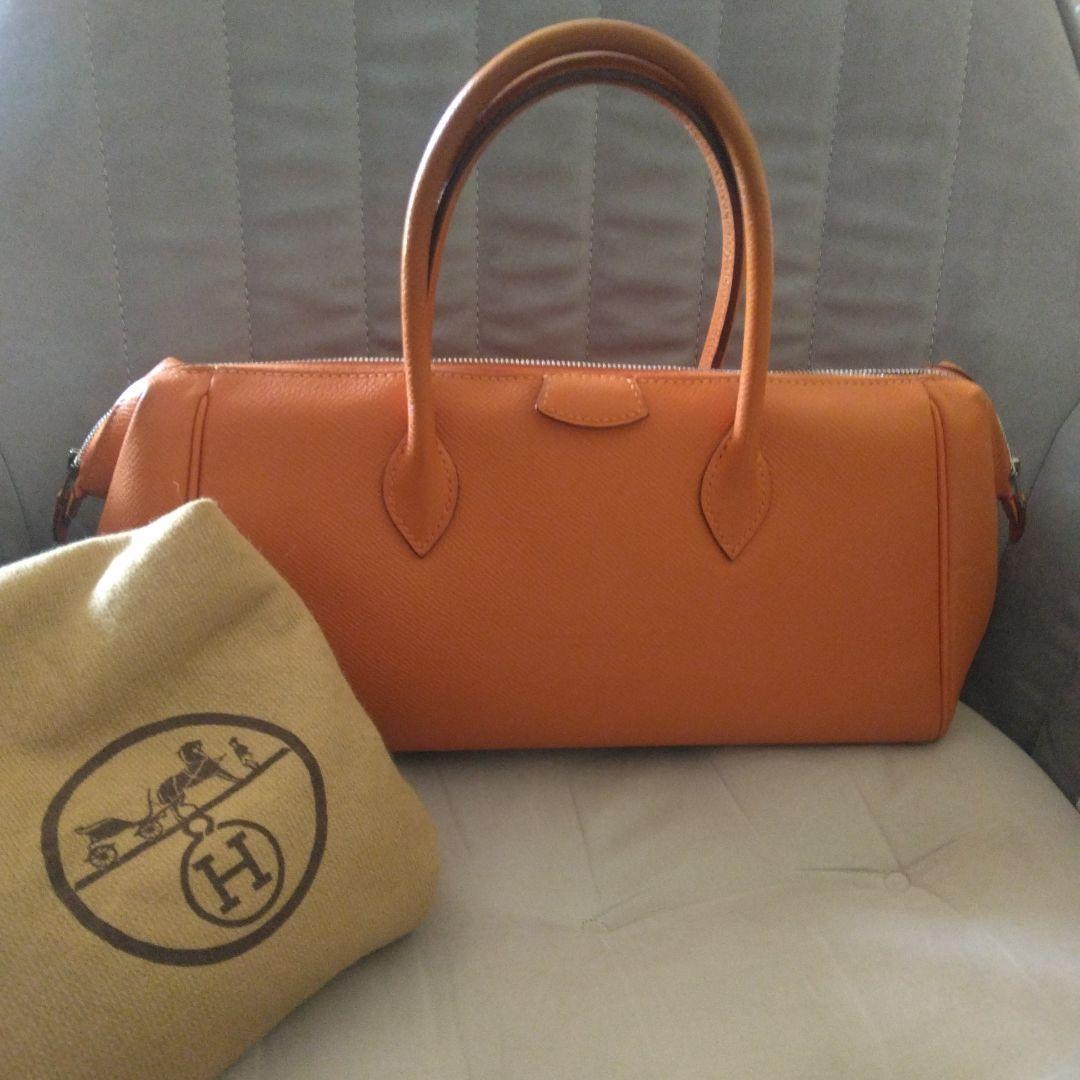 エルメス　パリボンベイ　オレンジ 27
