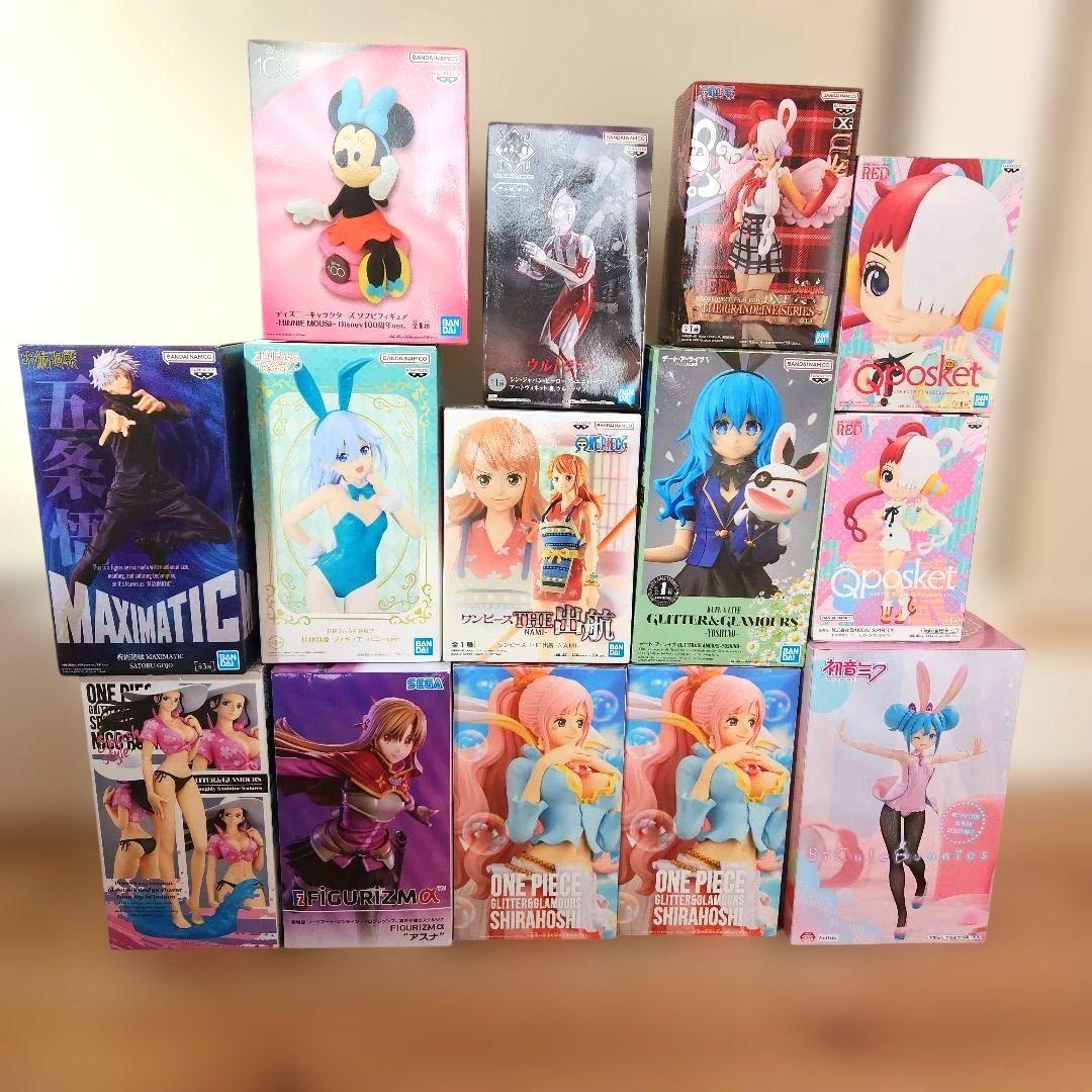 アニメキャラクターフィギュアセット　14体まとめ売り