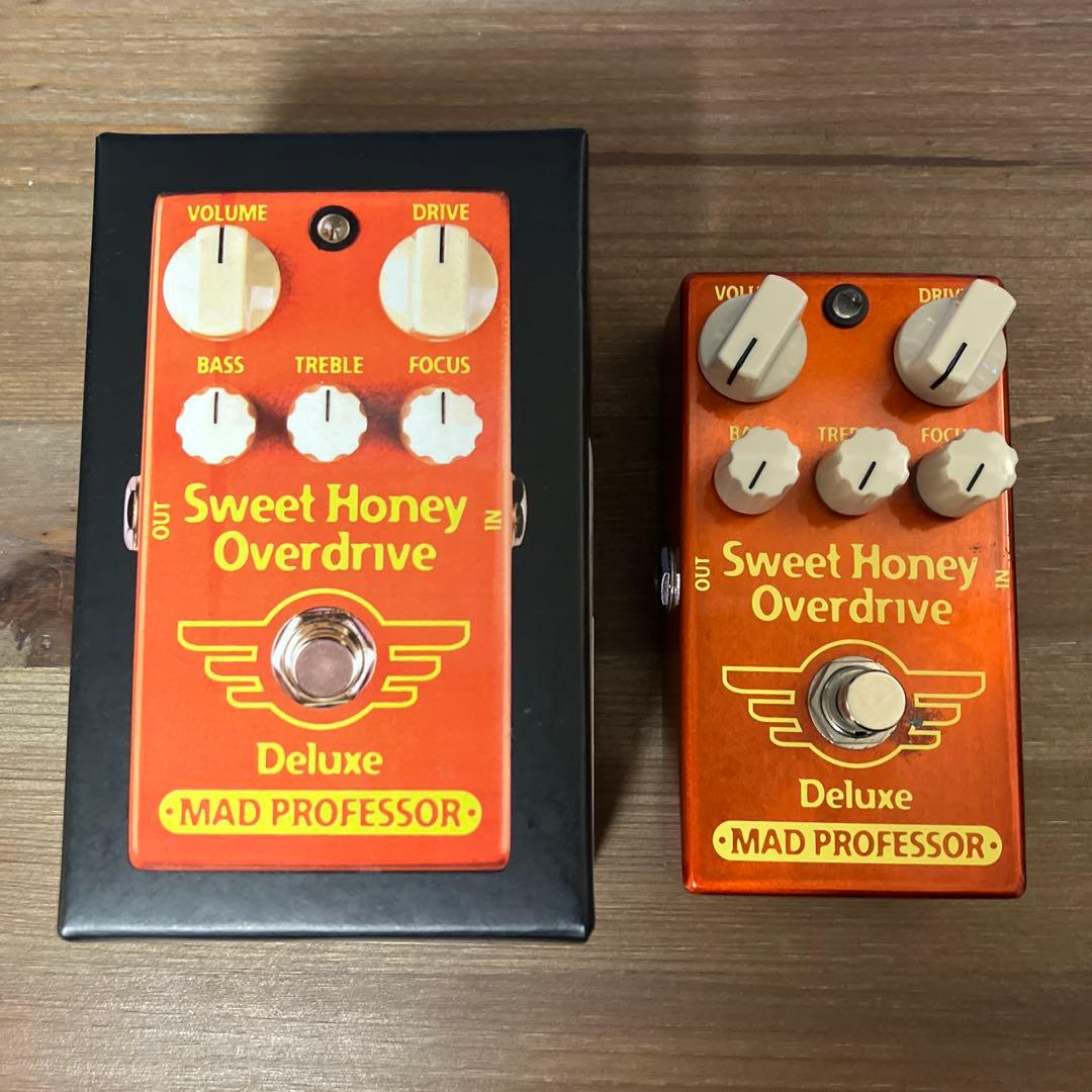 ギター Sweet Honey Overdrive Deluxe レビュー】MAD PROFESSOR Sweet Honey Overdrive Deluxe FAC - あさぎ