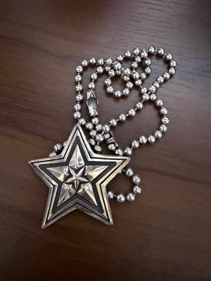 CODY SANDERSON ビッグスター ネックレス ボールチェーン