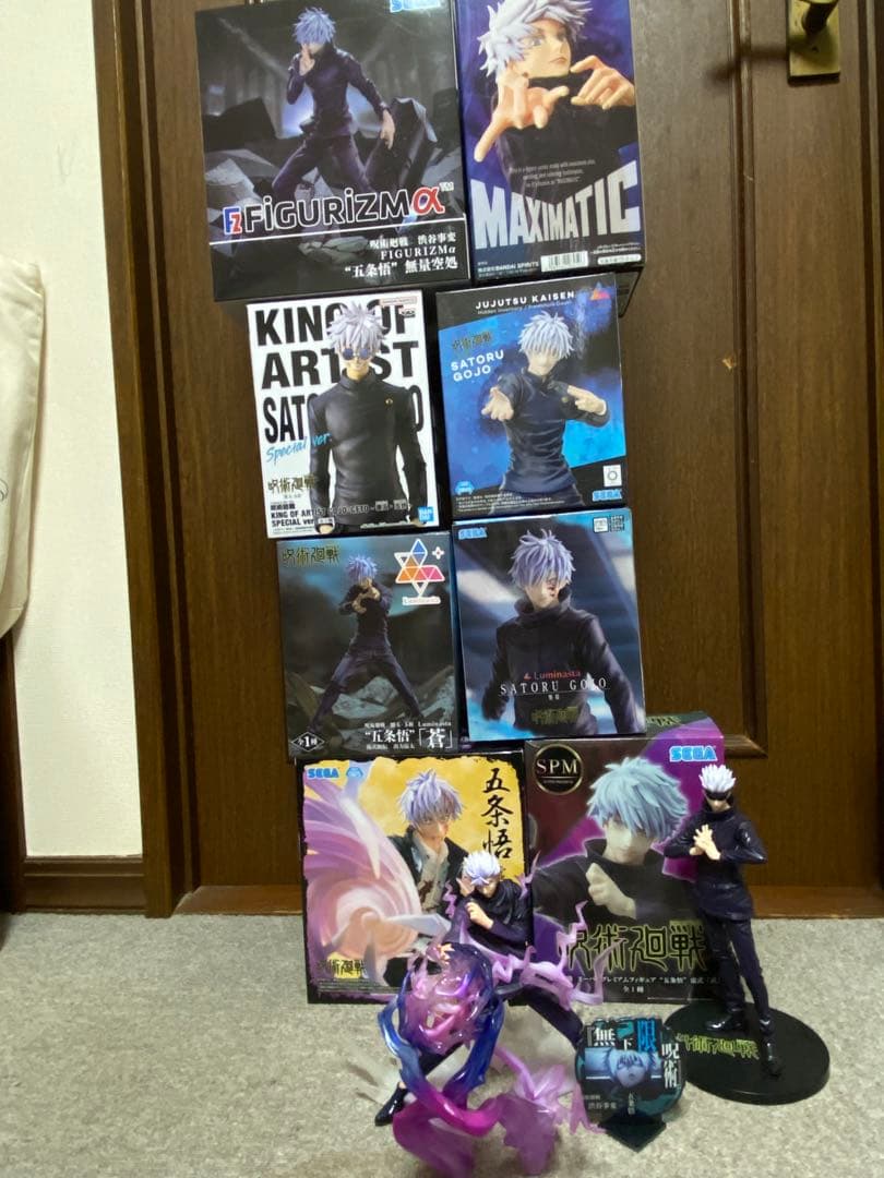【希少品多数】 呪術廻戦 五条悟 フィギュア セット おまけ付き