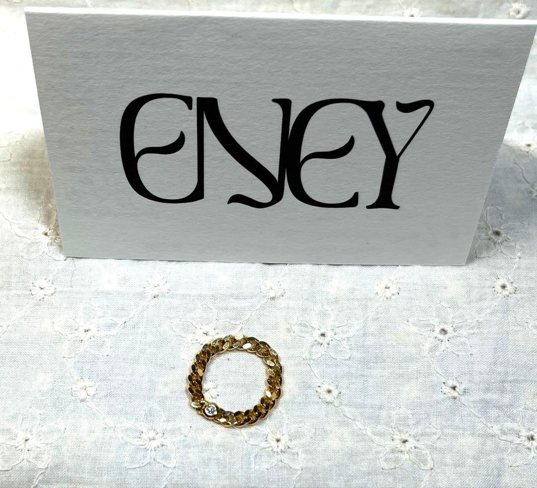 お値下げ おまけ付き新品ENEYキヘイチェーンダイヤリング