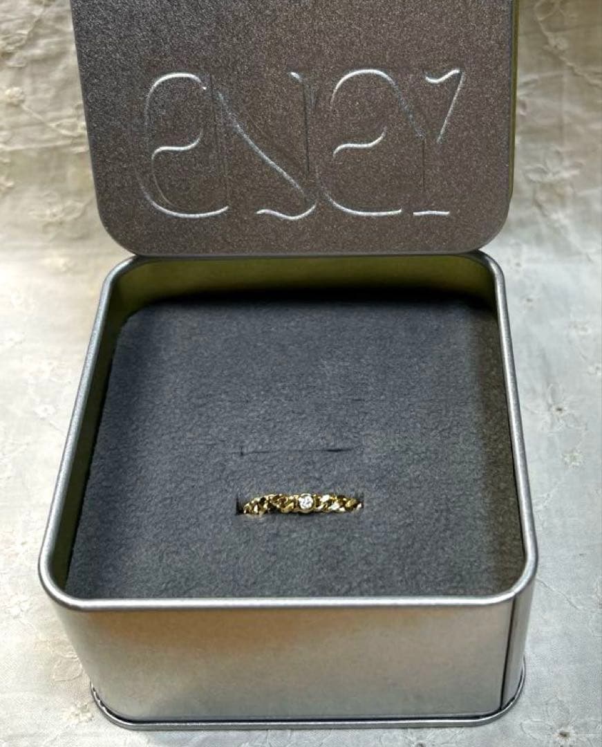 お値下げ おまけ付き新品ENEYキヘイチェーンダイヤリング