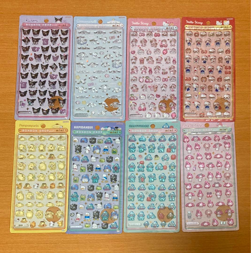 ボンボンドロップシールmini 8種セット【国内正規品】コンプリート