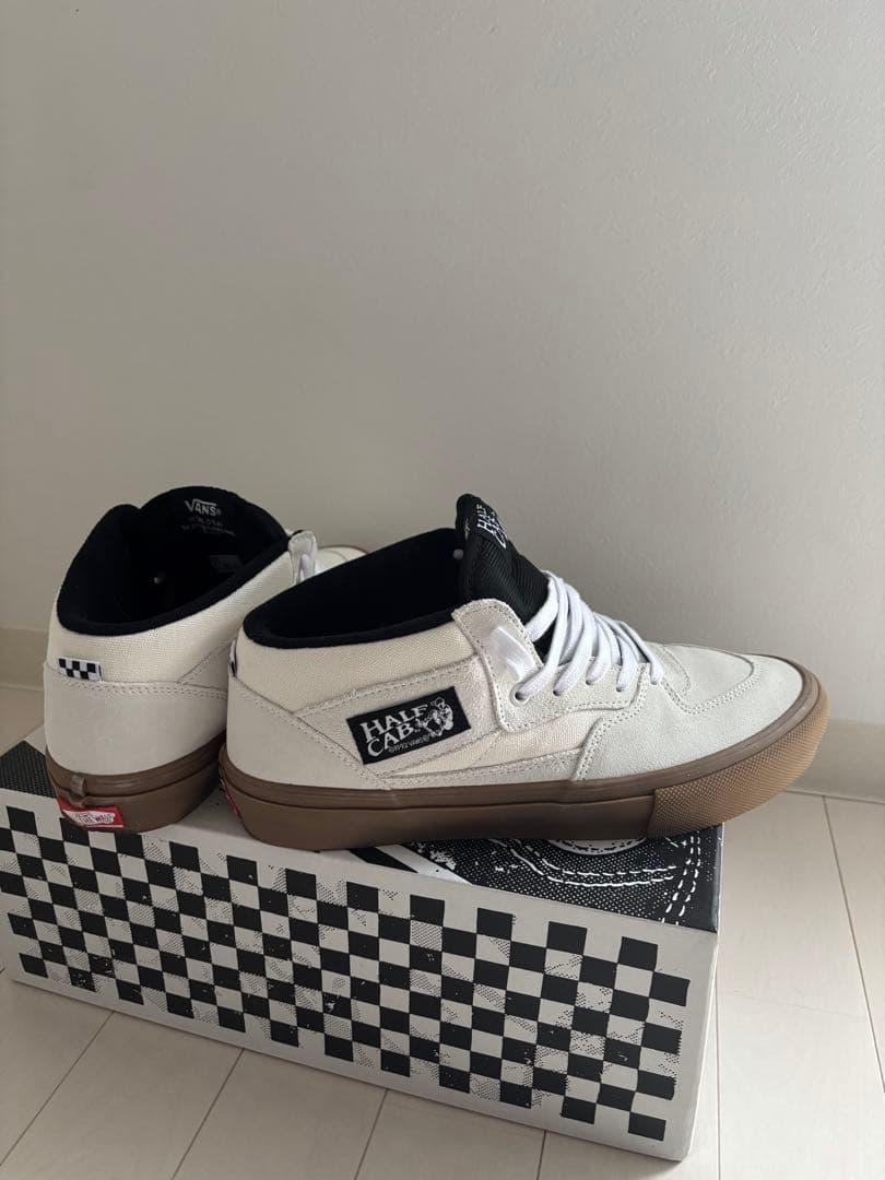 バンズ ハーフキャブ　27.5cm PRO ホワイトANTIQUE WHITE