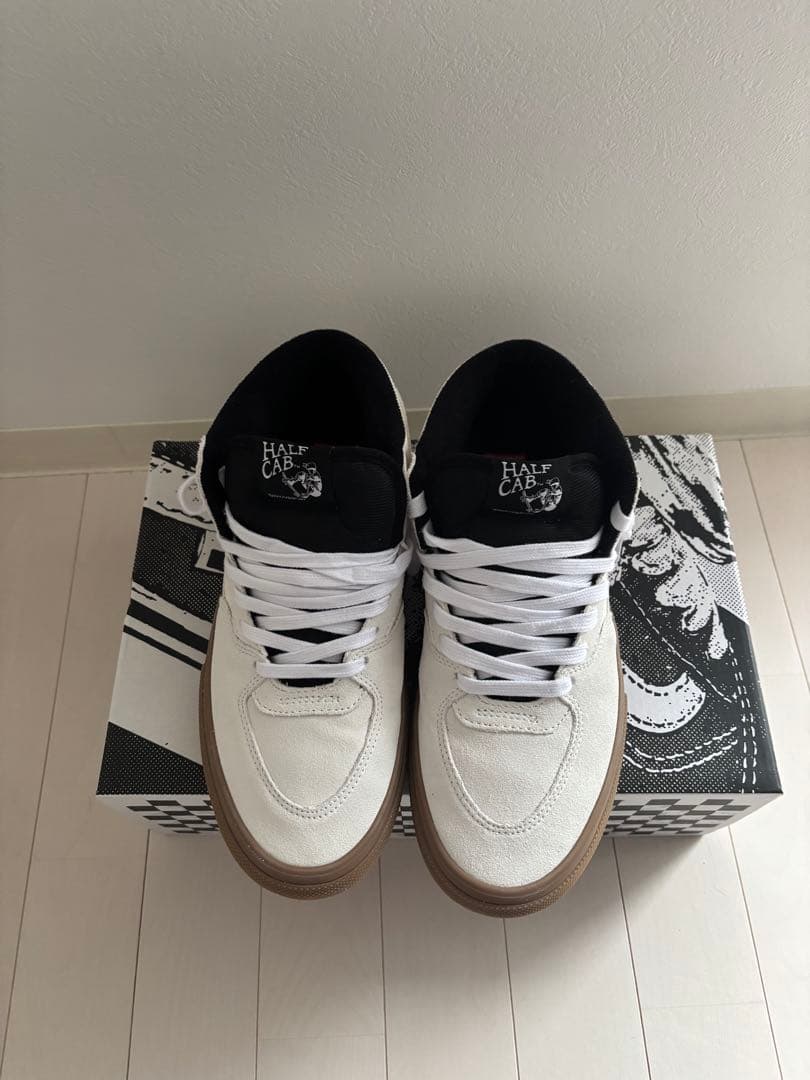 バンズ ハーフキャブ　27.5cm PRO ホワイトANTIQUE WHITE