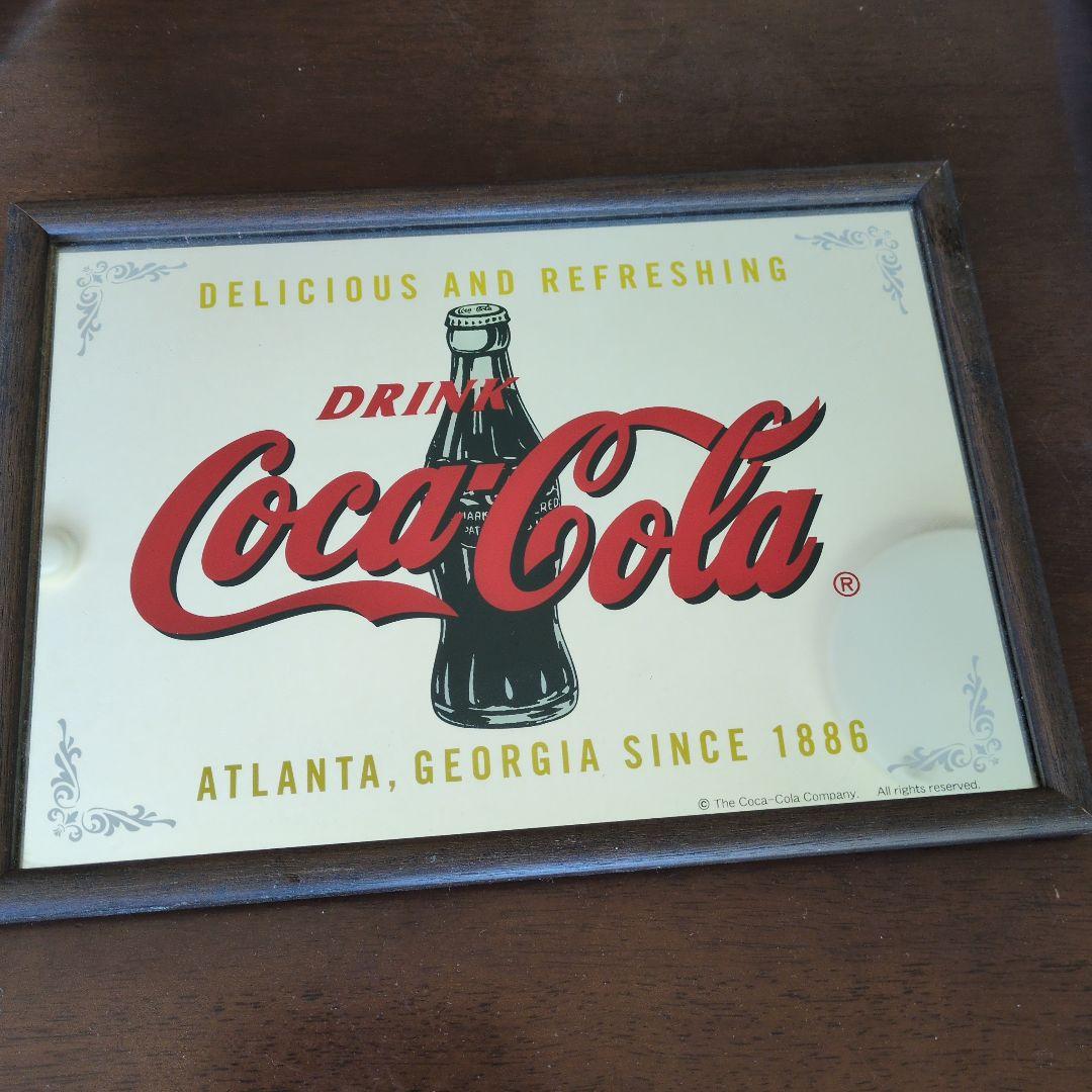 Coca-Cola パブミラー約23cm x 31cm - メルカリ