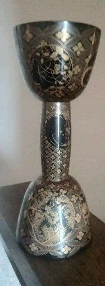 和楽器 時代物 小鼓の胴