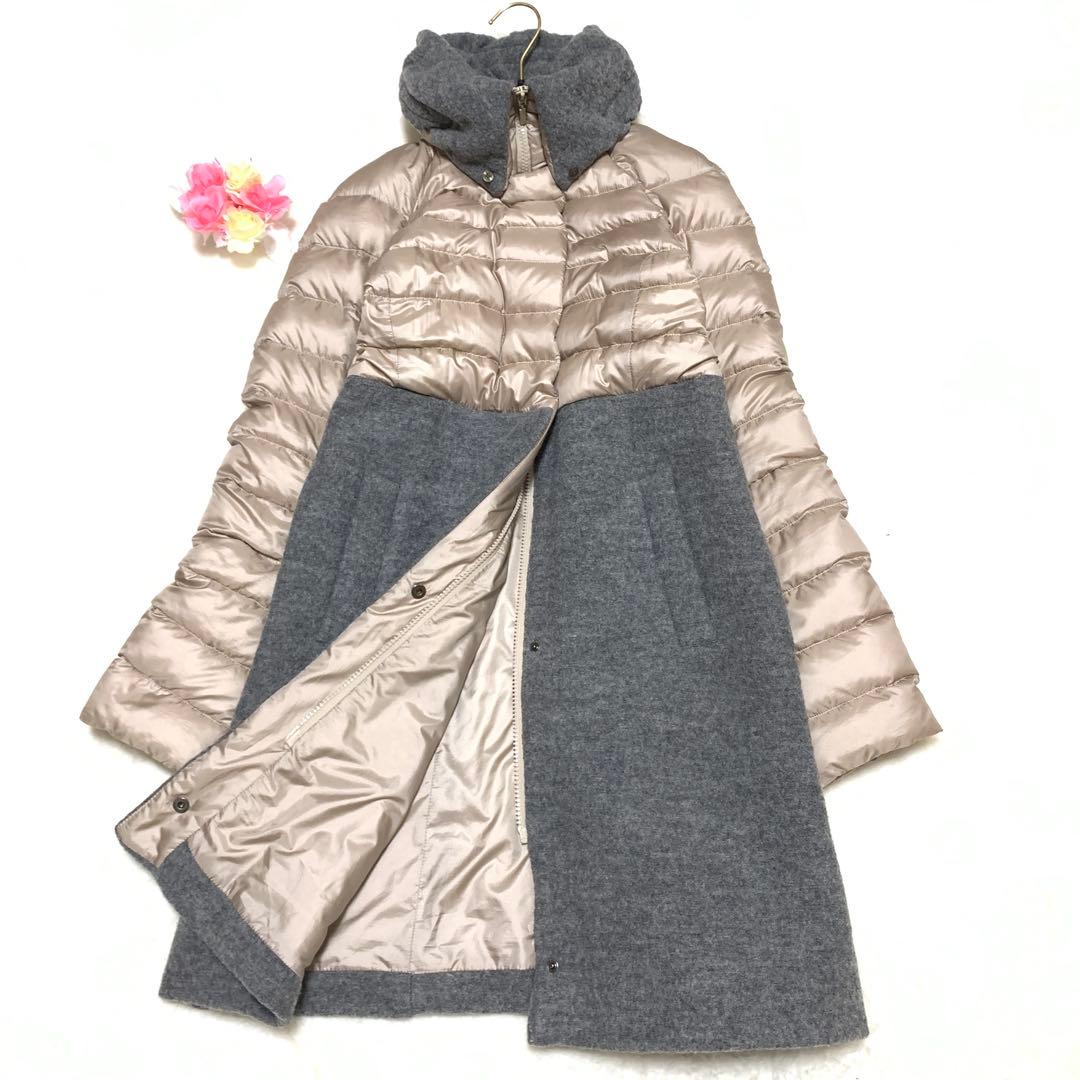 ★ レアコレクター様　マックスマーラ異素材ダウン❤︎ヴァージンウール❤︎ギャザーML Max Mara(マックスマーラ)｜【Weekend Max Mara】RESINAピュア