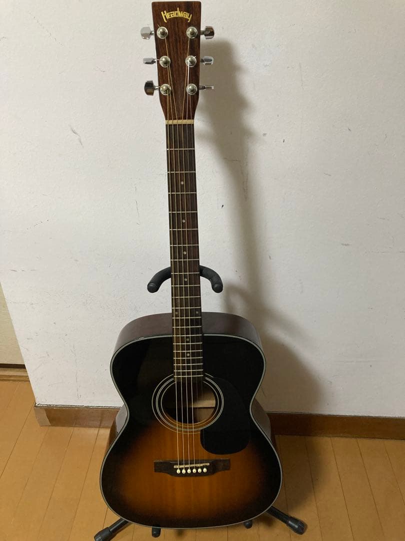 「美品」Headway￼アコースティックギターHCF-18 ソフトケース付