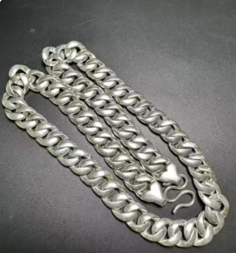 廃盤・人気モデル S925刻印 喜平ネックレス 約177g 重量級