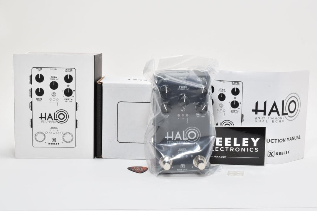 新品 Keeley Electronics Halo Andy Timmons Halo - Andy Timmons Dual Echo - Keeley Electronics Guitar Effects