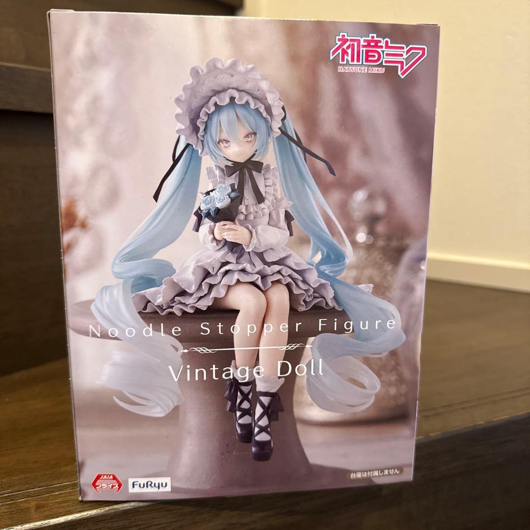 初音ミク】Noodle Stopper Figure Vintage Doll - メルカリ