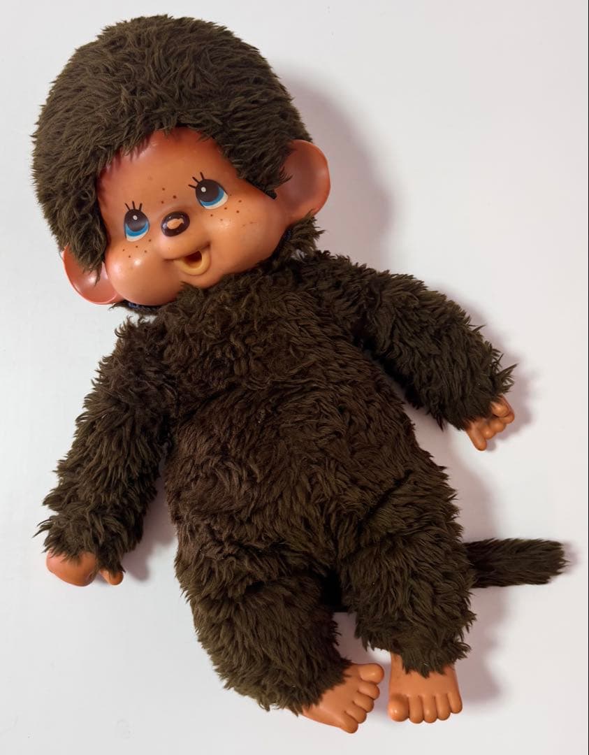 モンチッチ 昭和 レトロ ぬいぐるみ セキグチ ブルーアイ Lサイズ