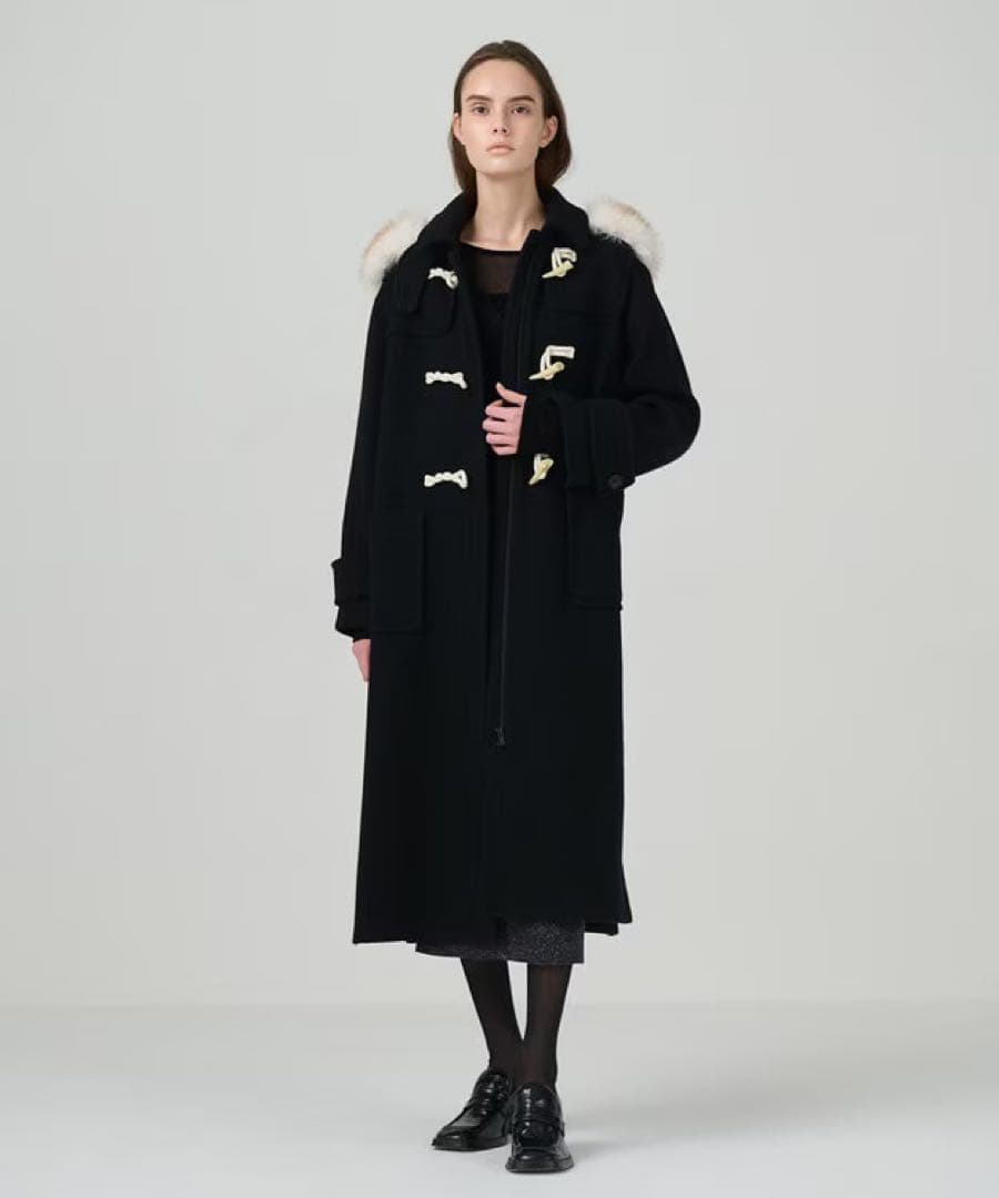 【最終お値下げ】GRACE CONTINENTAL ウールカルゼダッフルコート