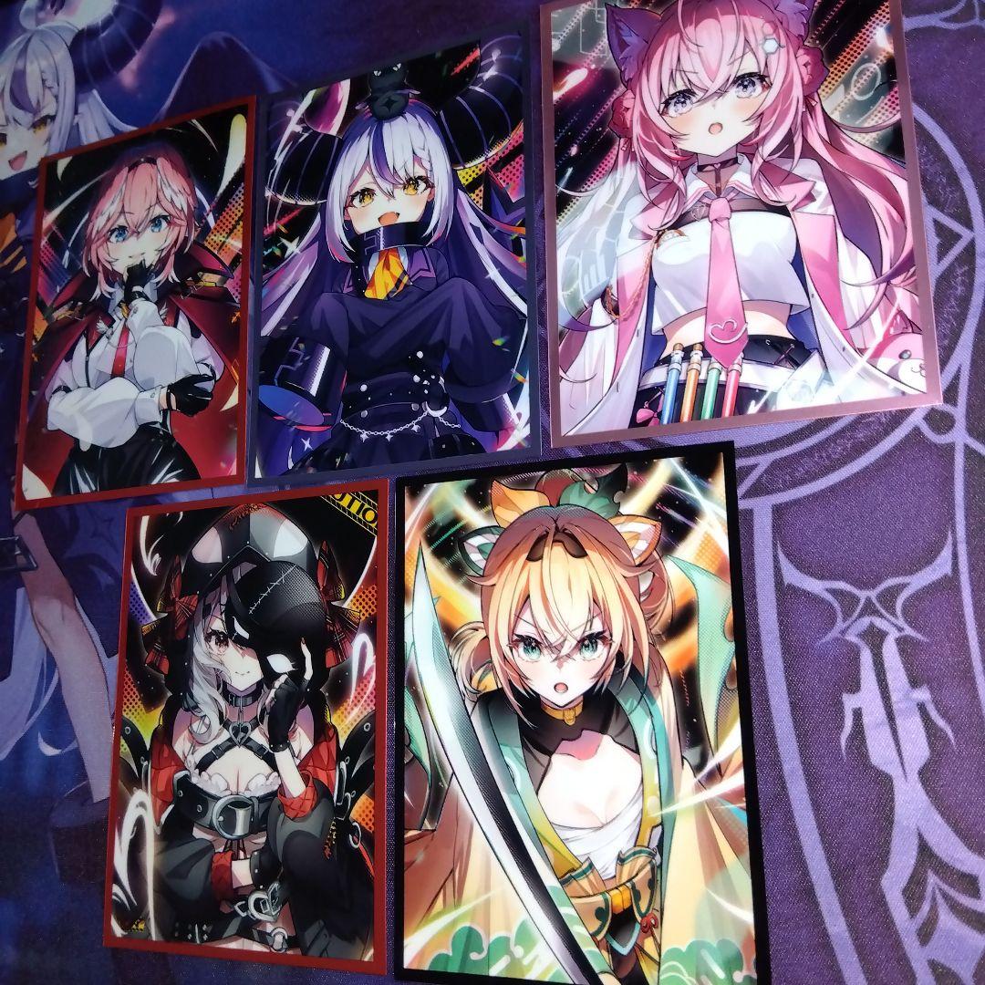 ホロライブ ホロックス スリーブ 5種類 計5枚 ホロックスの絆 単品