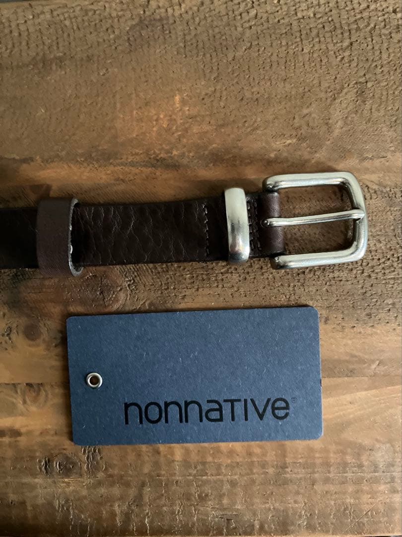 nonnative レザーベルト