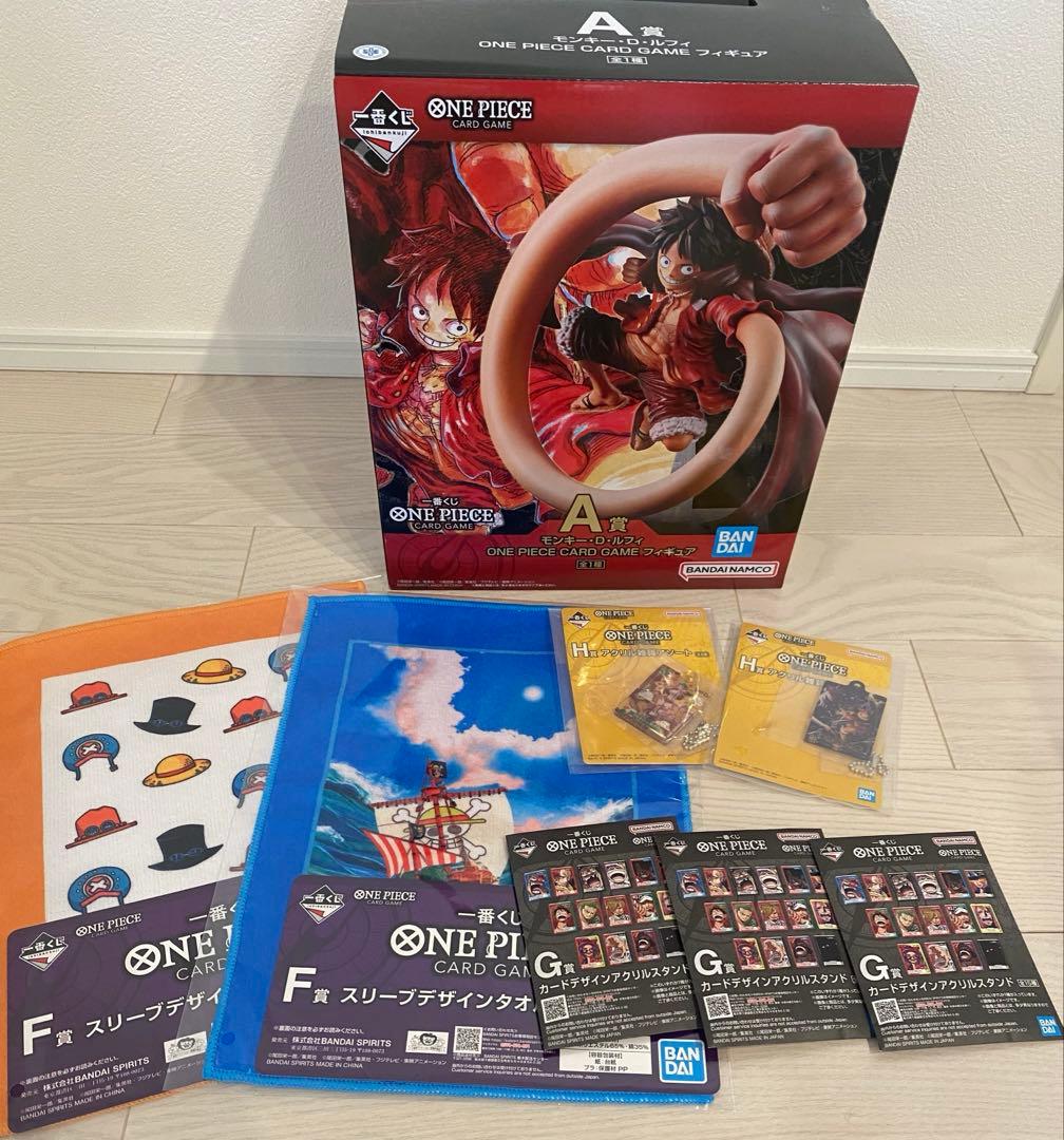一番くじ　ワンピースカードゲーム　A賞 ルフィ　フィギュア F賞G賞H賞付き FIG]A賞 モンキー・D・ルフィ 決闘ノ記憶 一番くじ ワンピース 匠ノ