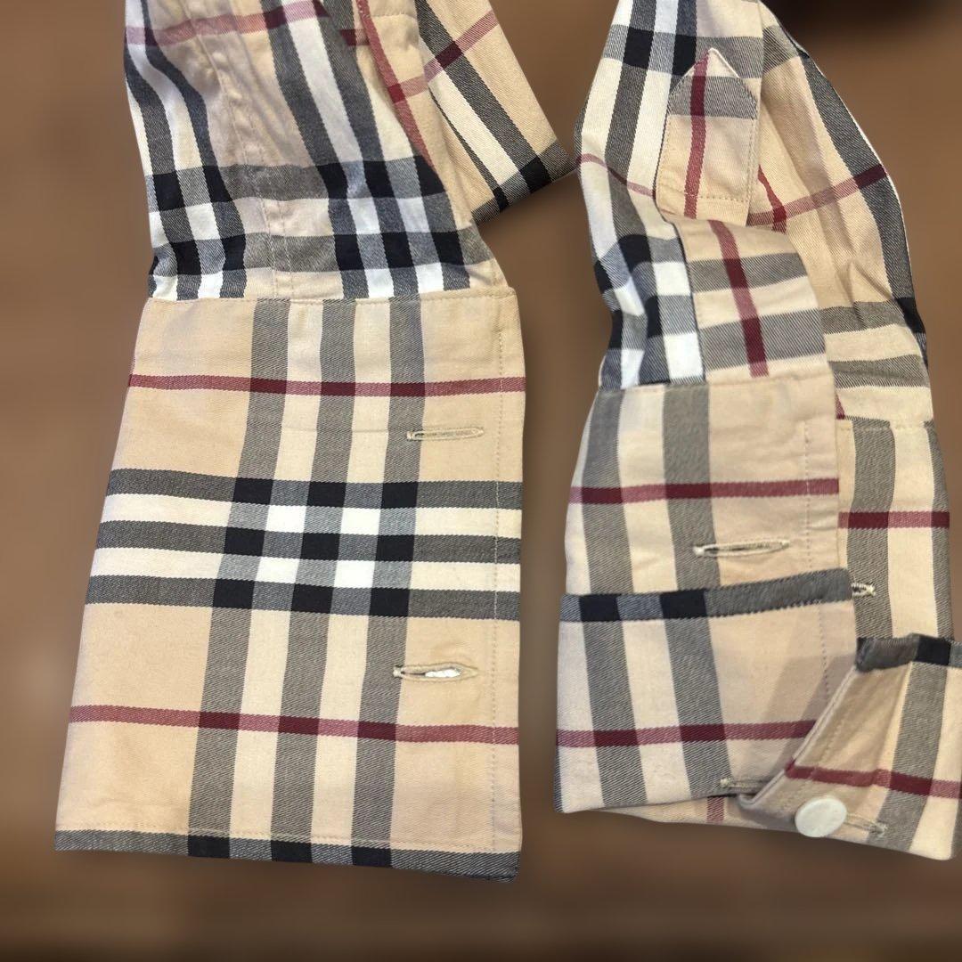 BURBERRY チェック柄 長袖シャツ Sサイズ - メルカリ