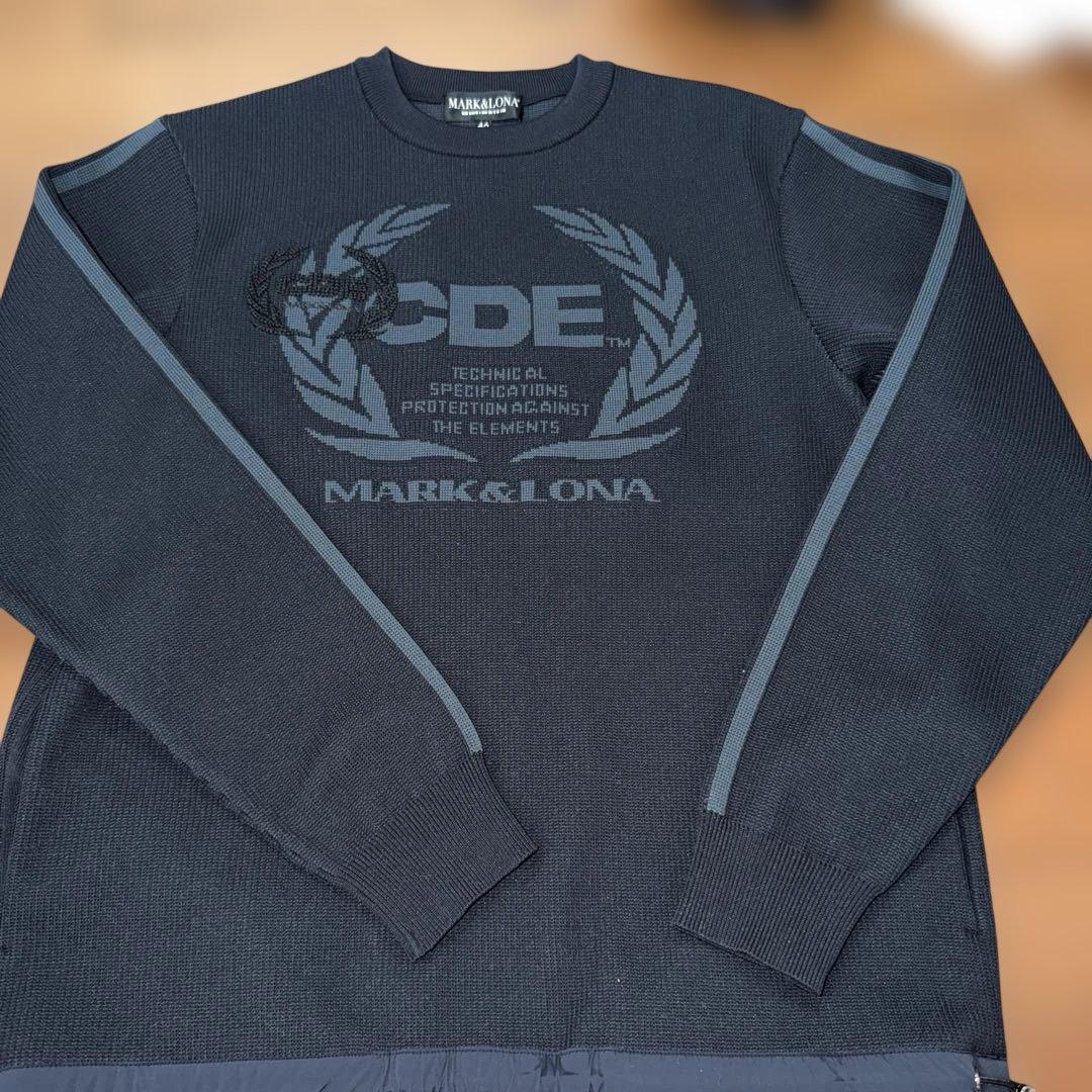 MARK&LONA セーター 46 ダークブルー 楽天市場】セーター（ブランドマーク&ロナ）（レディースウェア