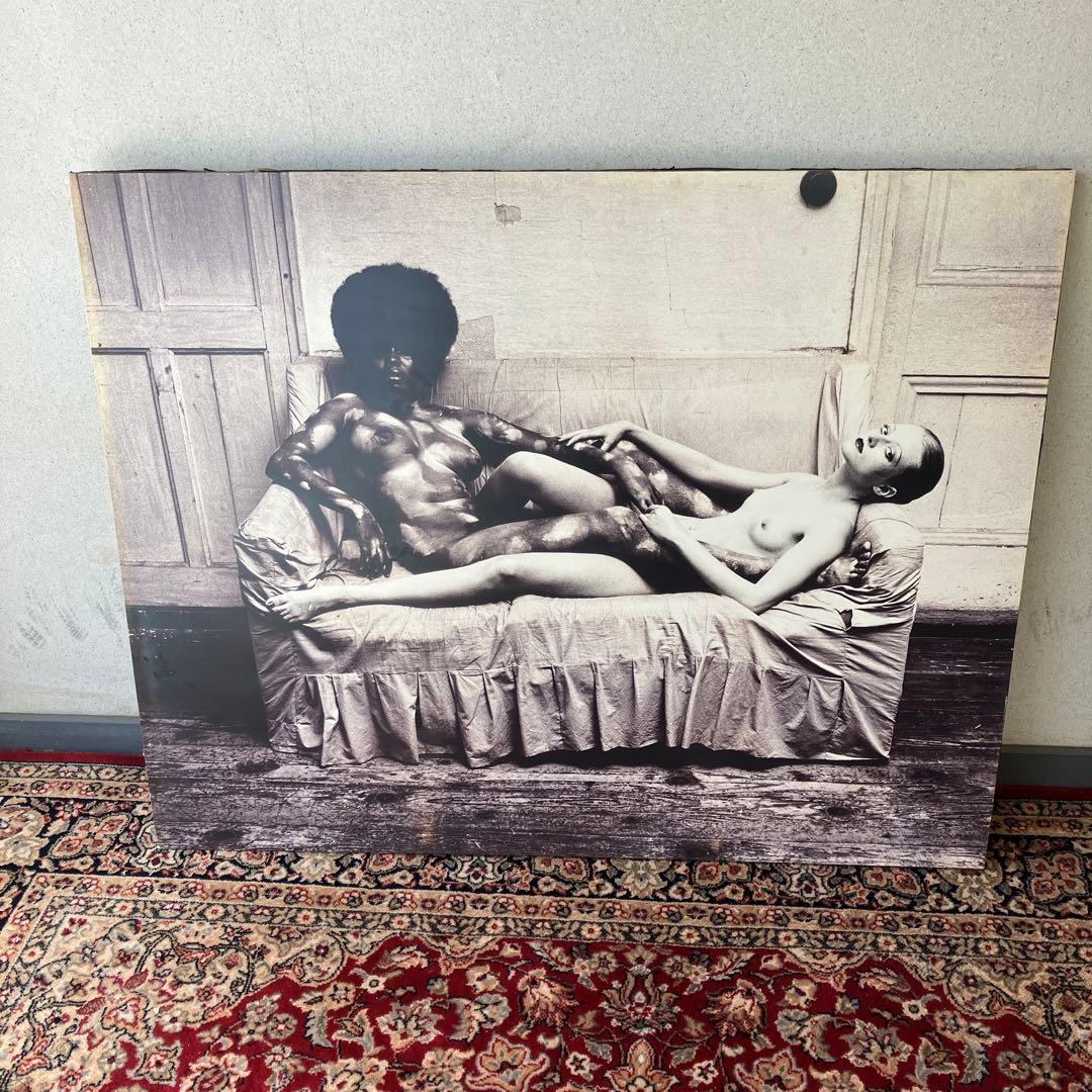 操上和美 超特大 大型フォトパネル 乳房 裸体 裸婦 ヌード 写真 ビンテージ