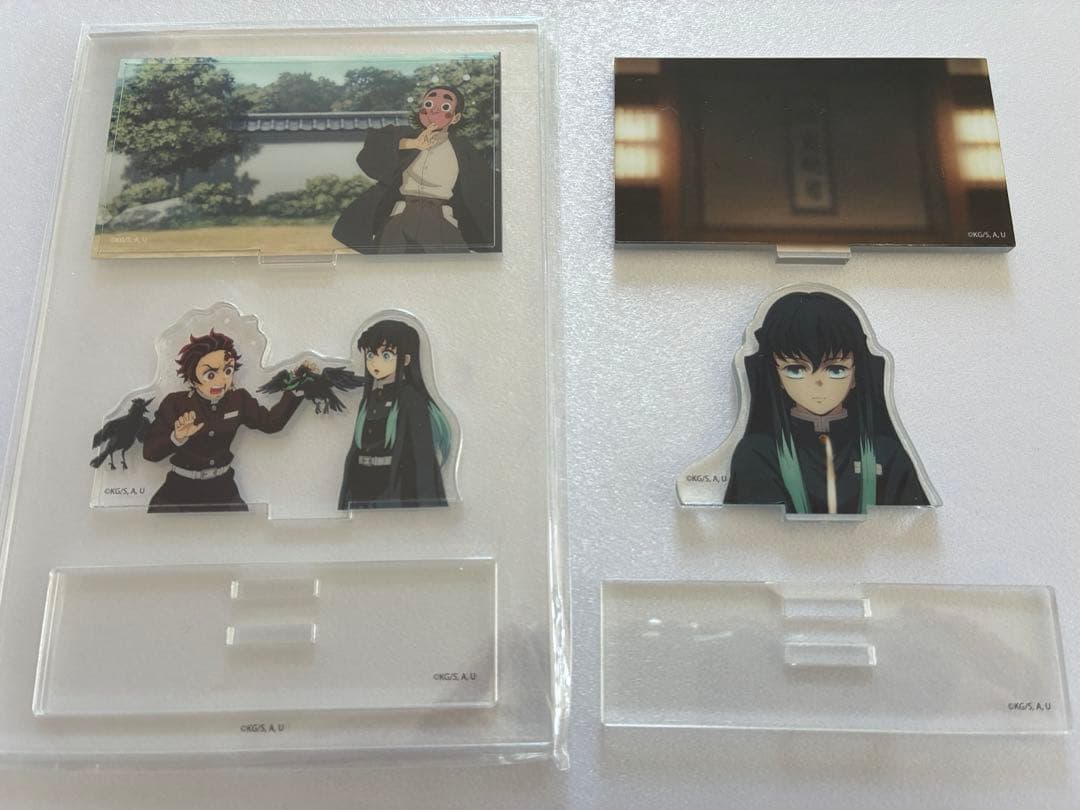 鬼滅の刃 時透無一郎 みにジオラマアクリルスタンド 右側難ありおまけ