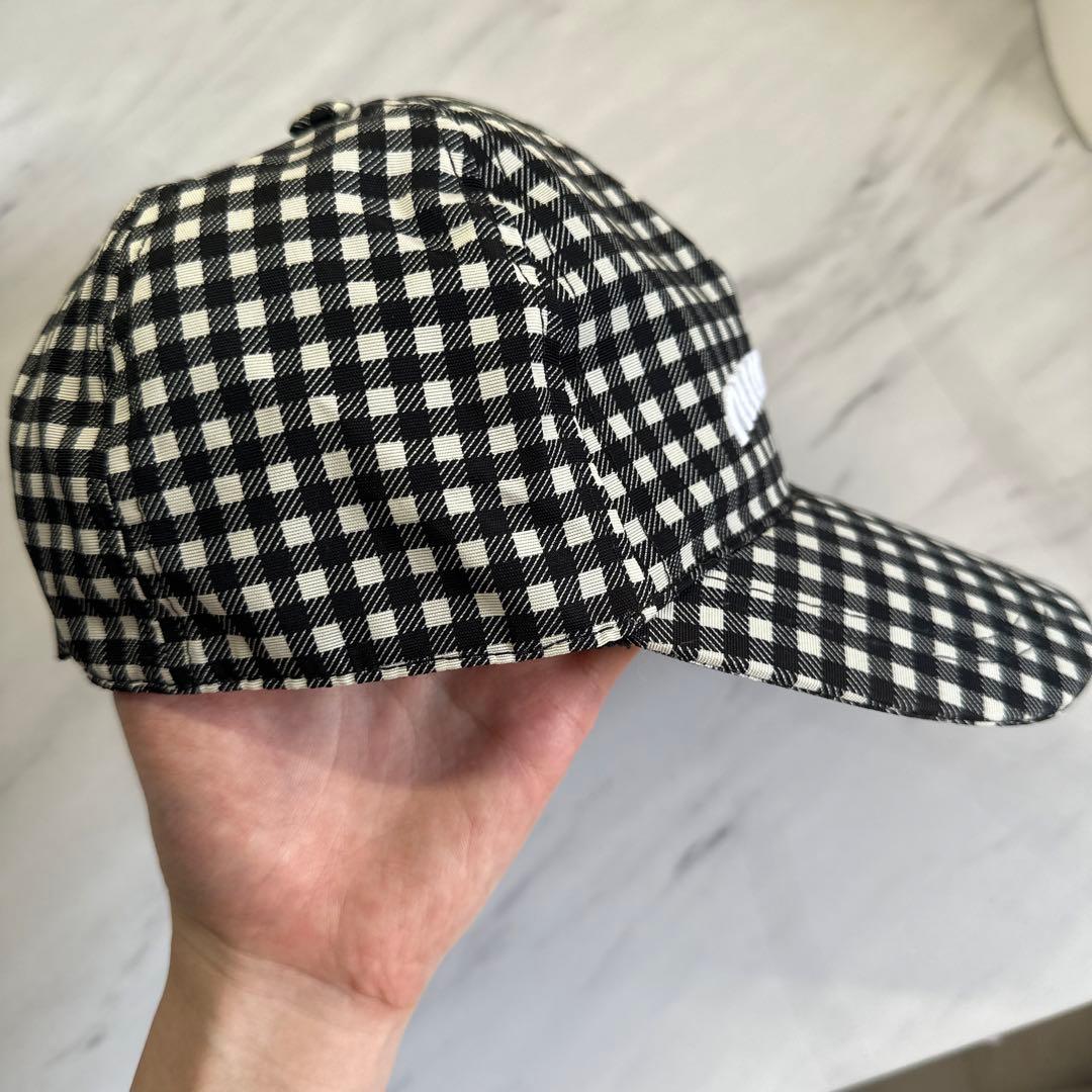 ミュウミュウ miumiu ギンガムチェック キャップ Sサイズ - メルカリ