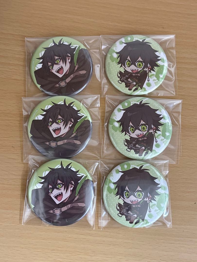 モノパス 想い出メ森 アニカフェ シャークん 缶バッジ